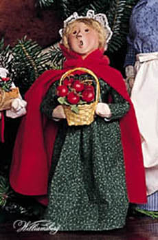 2002  Colonial Girl with Basket of Apples