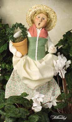 2003  Colonial Woman with Topiary