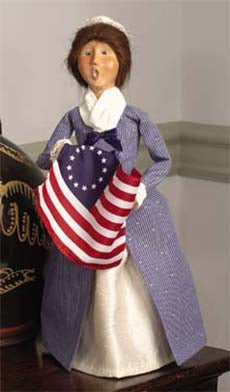 2003  Woman with Colonial Flag
