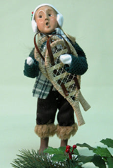 2004  Girl Holding Snowshoes