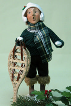2004  Boy Holding Snowshoes