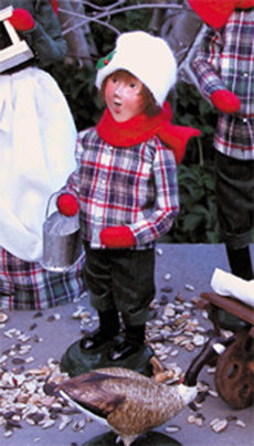 2005  Boy Feeding Birds
