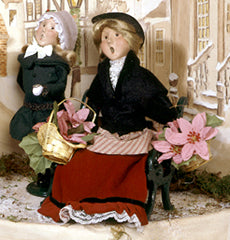 2000  Flower Lady on Bench