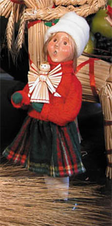 2006  Girl with Straw Ornament