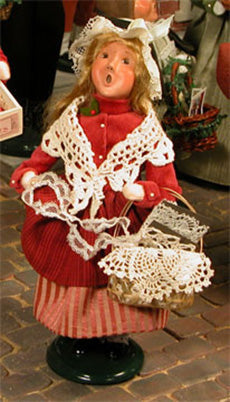 2007  Girl Selling Lace