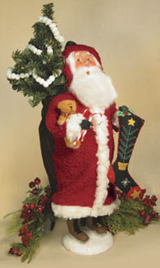 2007  Christmas Festival Folk Art Santa