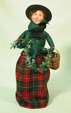 2008  Woman Selling Holiday Flowers 2008