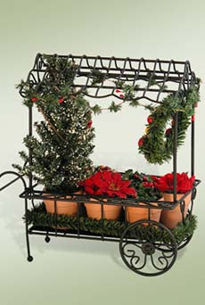 2010  Holiday Flower Cart