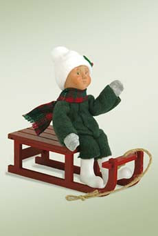2012  Toddler on Sled