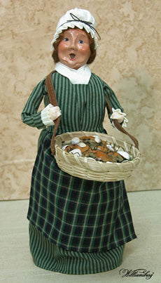 2006  Colonial Tavern Woman with Basket of Seafood