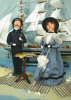 2008  Sea Captain with Map and Wife