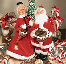 2009  Red Velvet Santas with Chocolates