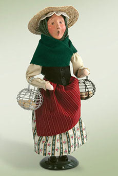2009  Woman Selling Fresh Eggs