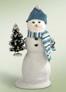 2009  Snowman with Tree