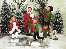 2010  Victorian Family with Skates