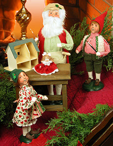 2010  Santa with Workbench / Santa's Helpers
