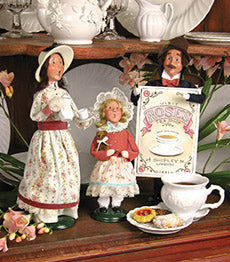 2010  Mother with Teapot / Girl with Bear / Sandwich Board Tea Man