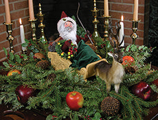 2012  Santa in Sleigh with Caribou