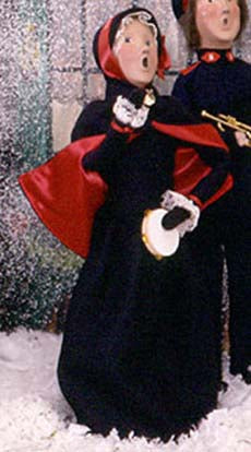 1995  Salvation Army Lassie with Tambourine