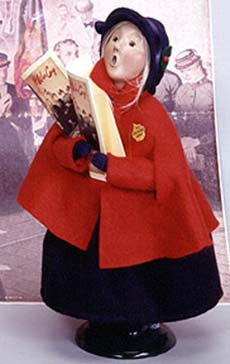 1996  Salvation Army Girl Holding War Cry