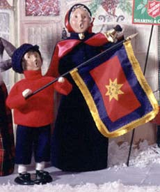 1998  Salvation Army Boy with Flag