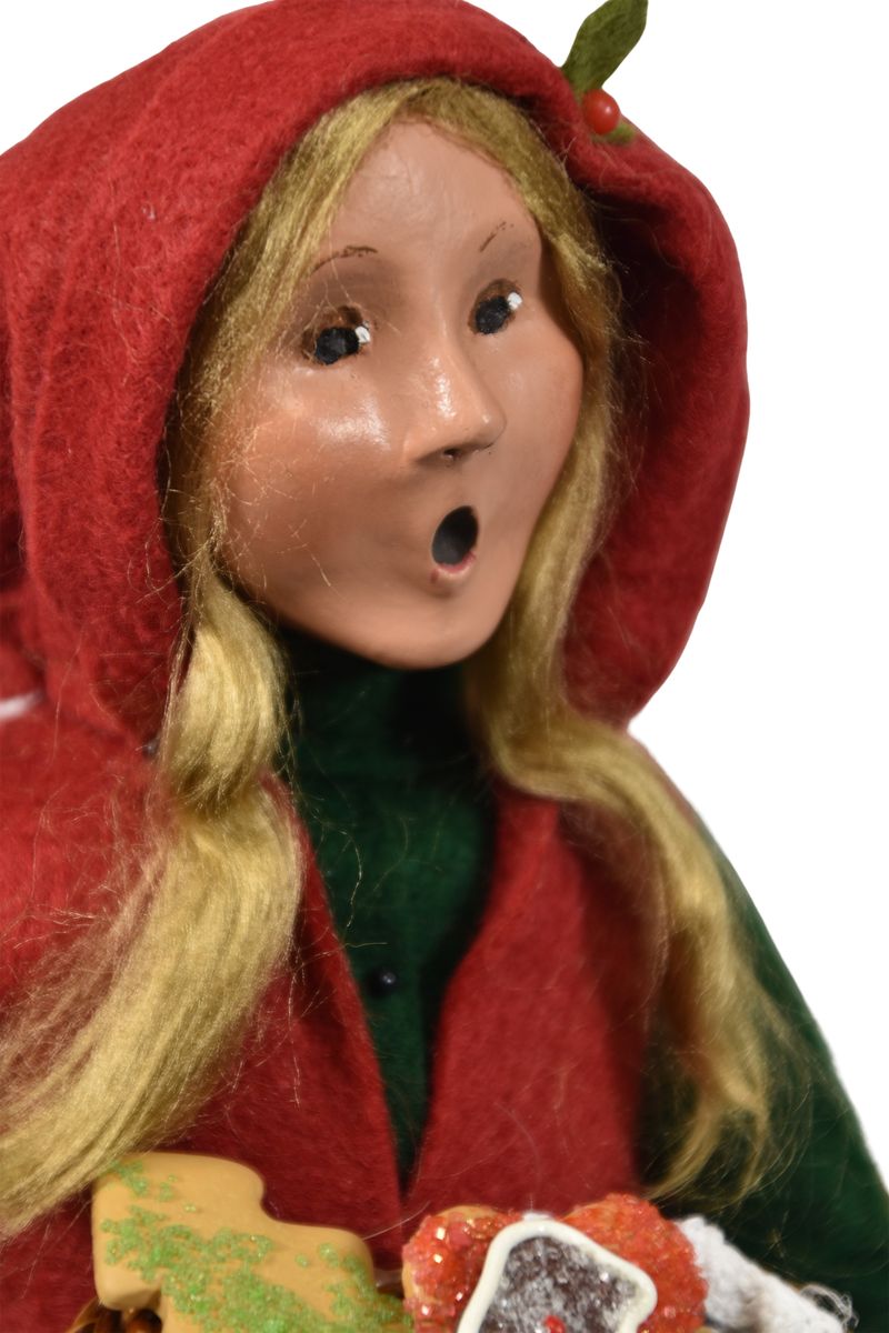 Woman Selling Cookies