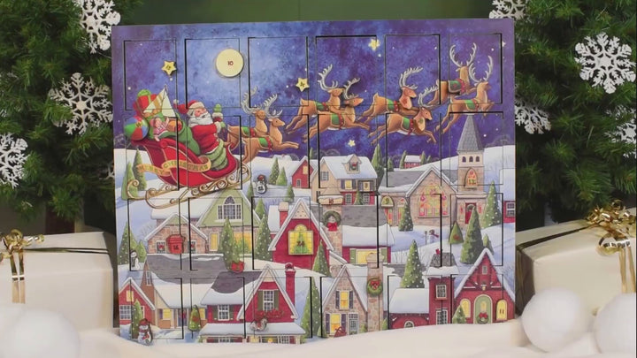 Santas Sleigh Advent Calendar