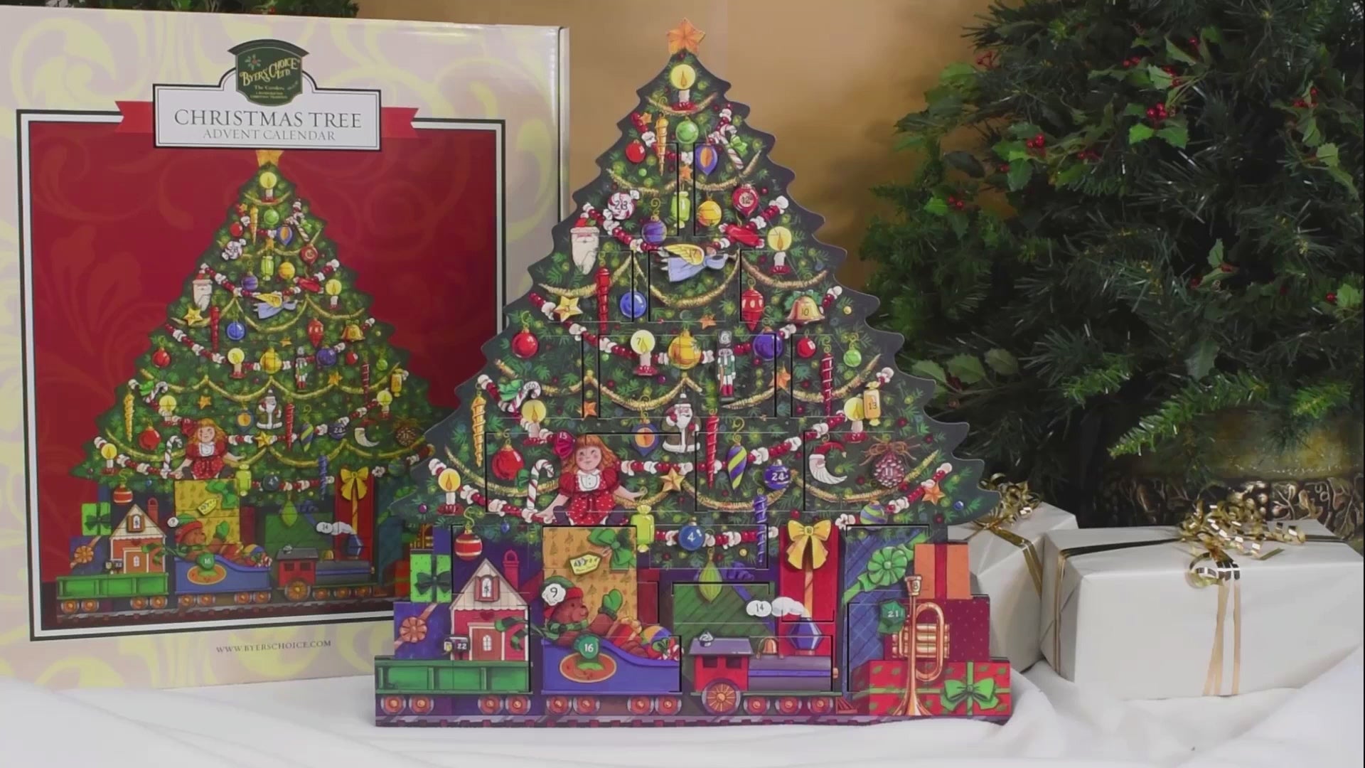 Fortnum's Christmas Tree Advent Calendar Fortnum and Mason Beauty