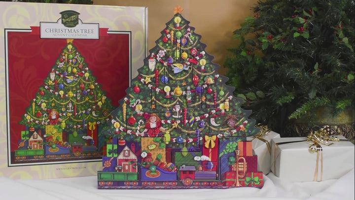 Christmas Tree Advent Calendar
