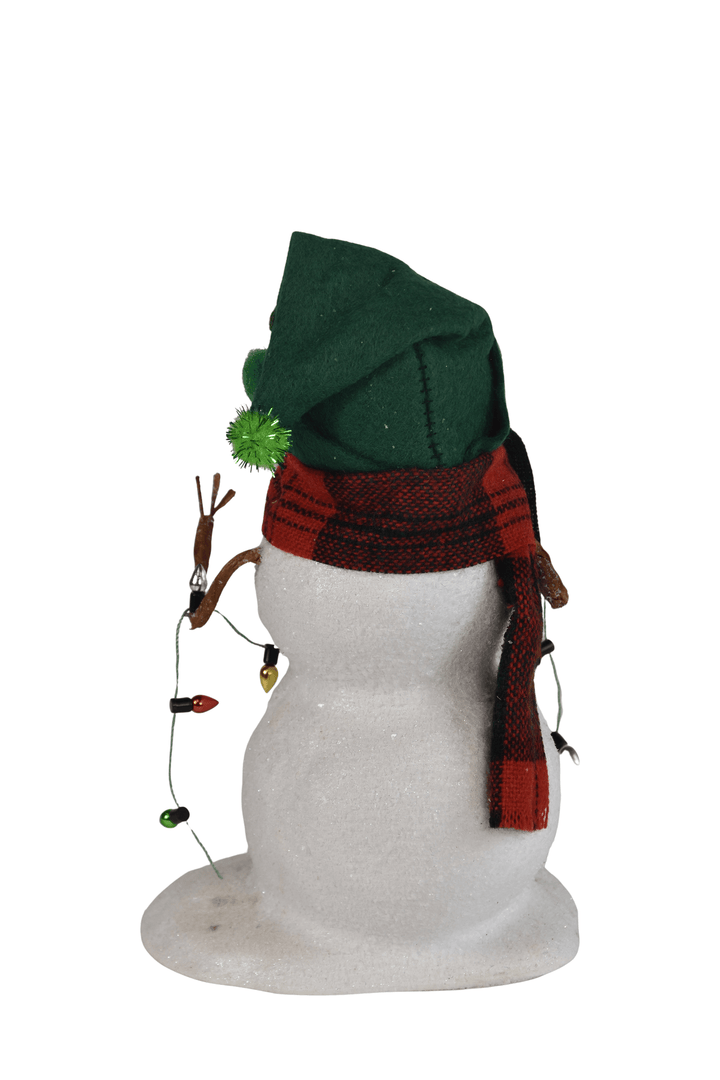Snowman with Lights