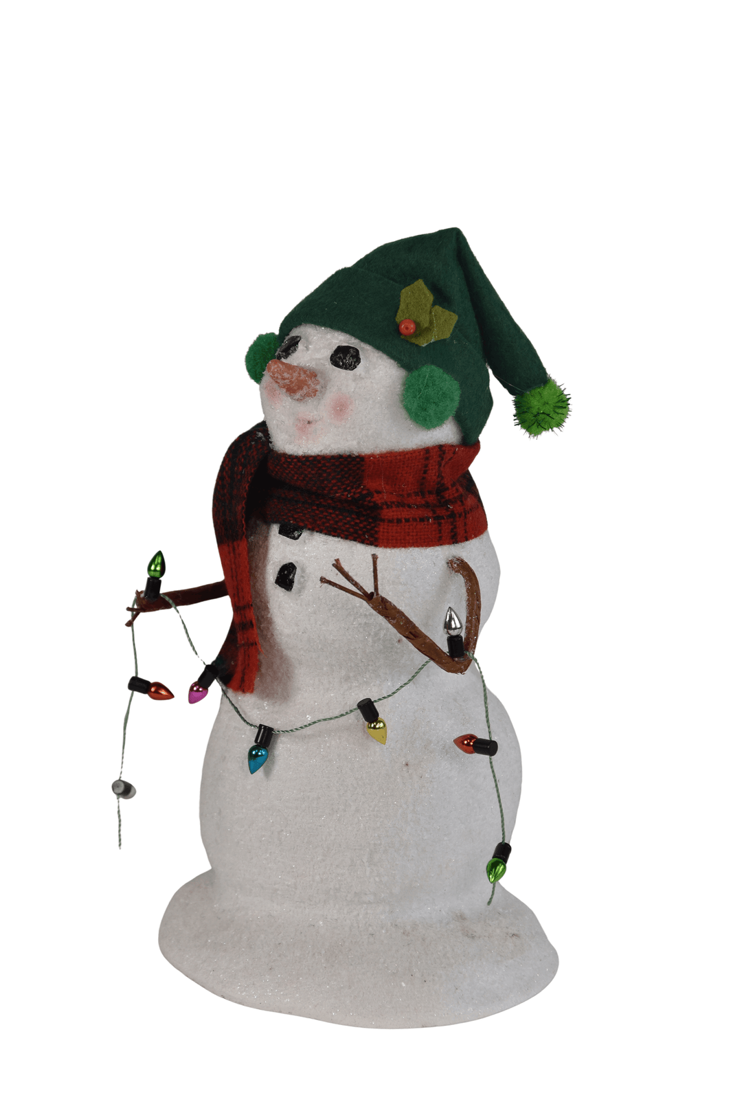 Snowman with Lights