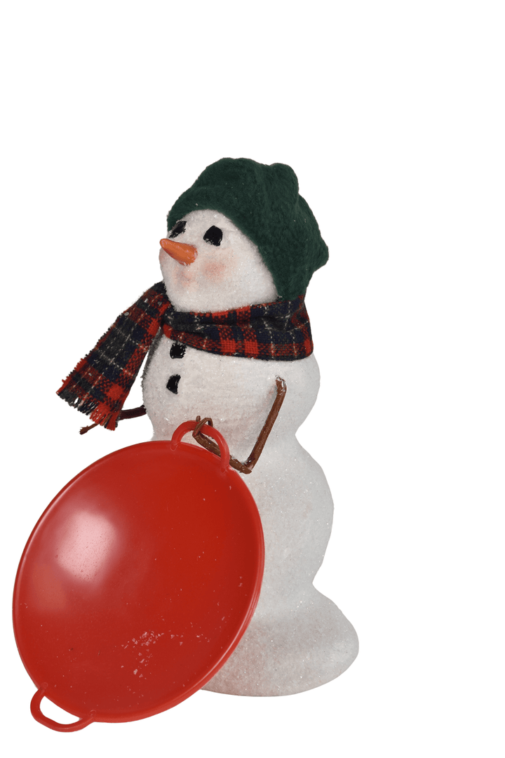 Snowman with Saucer