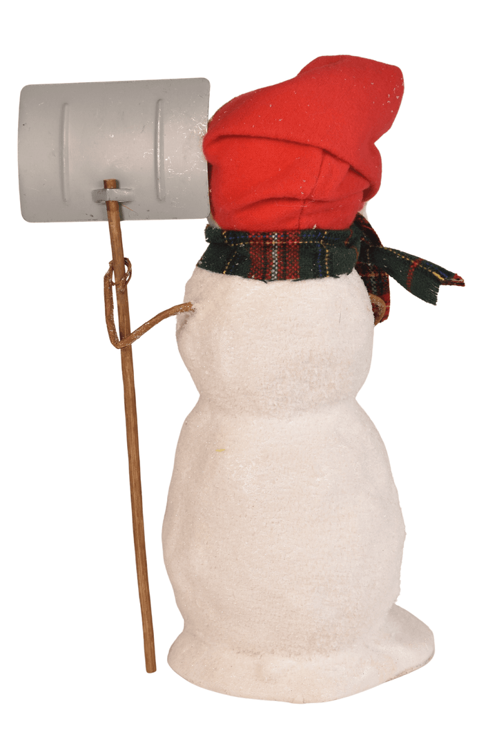 Snowman with Shovel