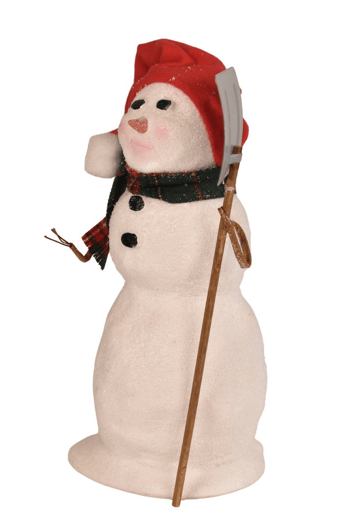 Snowman with Shovel