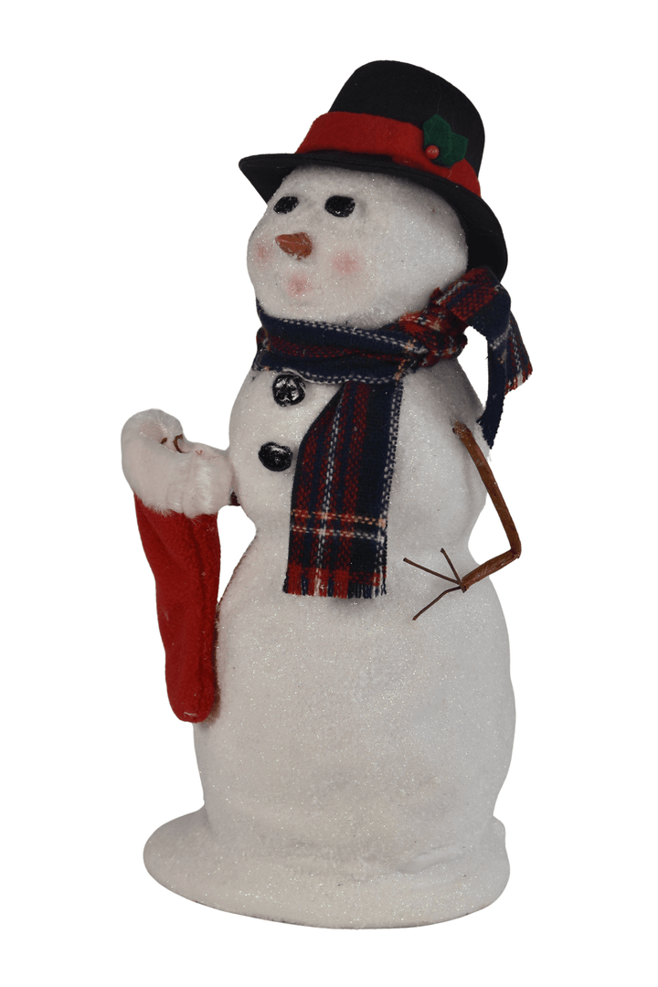 Snowman with Stocking