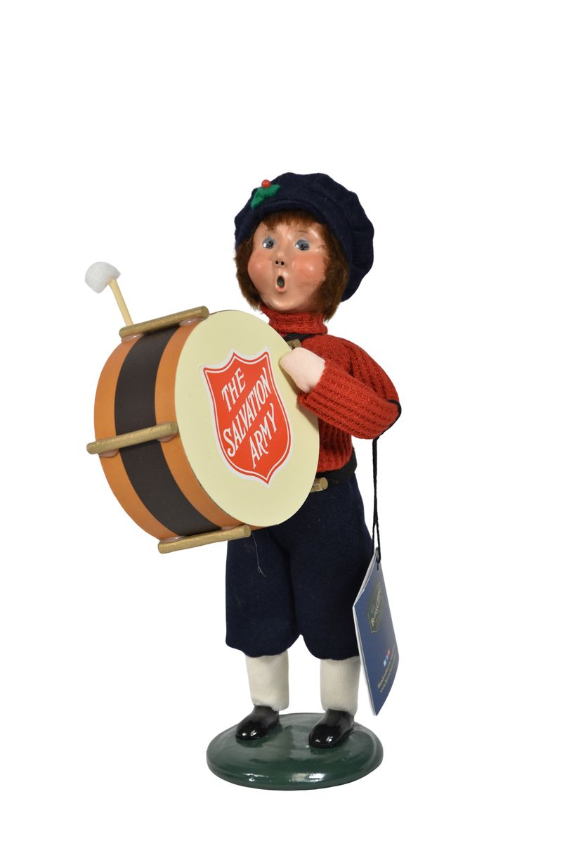 Salvation Army Boy with Drum