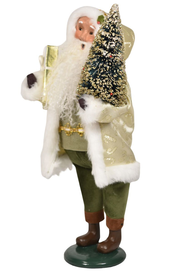 Gold Sparkle Santa