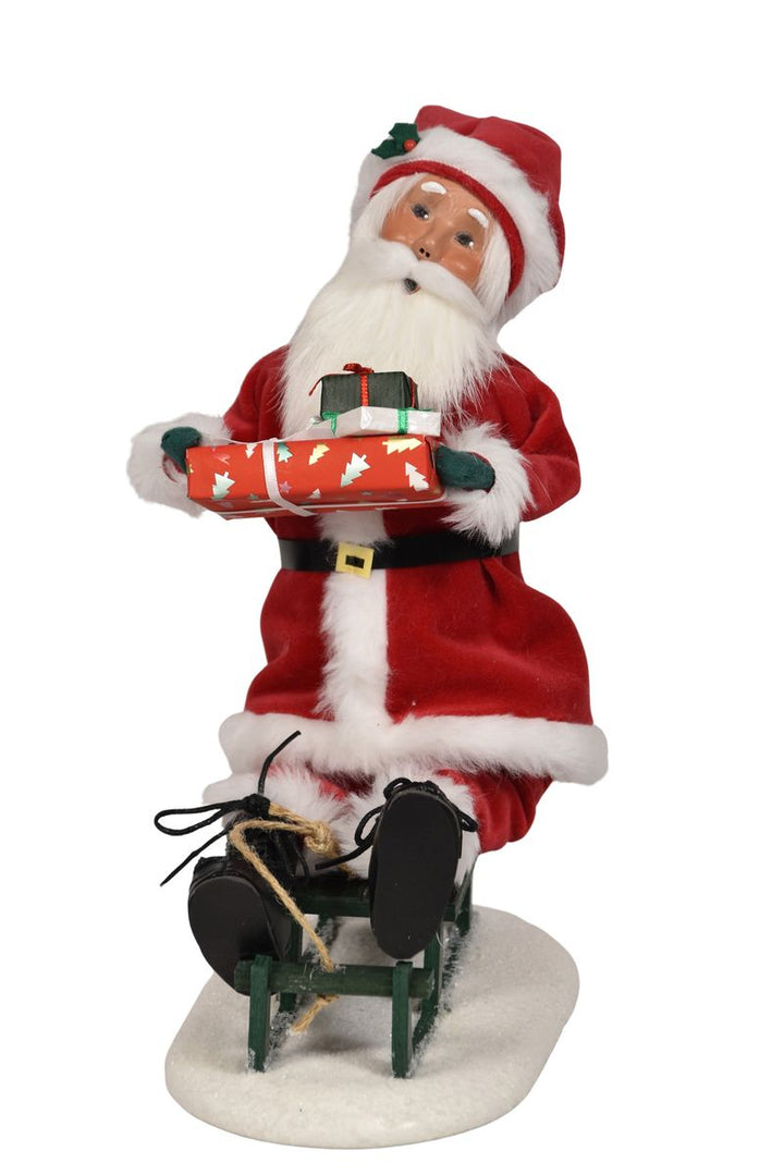 Santa On Sled