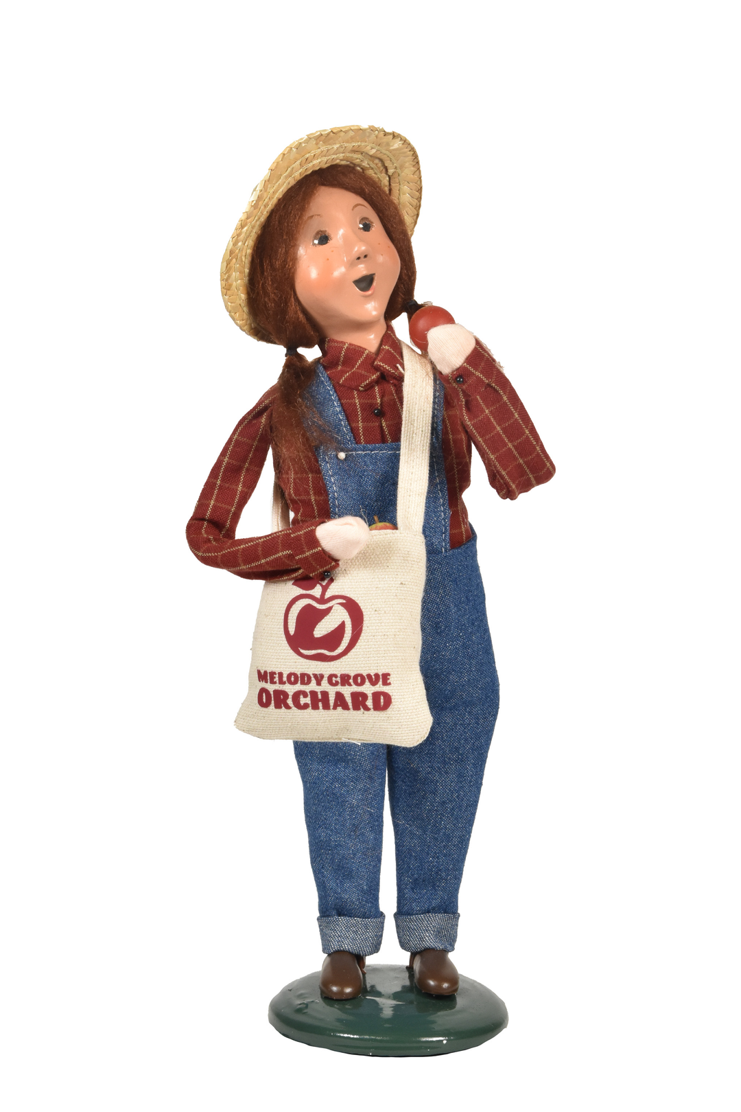 Apple Picking Girl Caroler, Thanksgiving Figurine – Byers' Choice