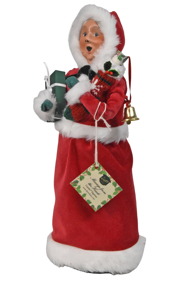 Red Velvet Message Mrs Claus