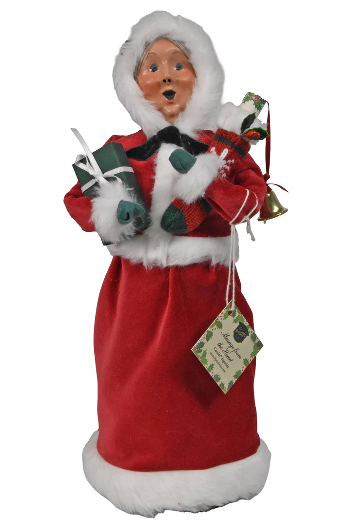 Red Velvet Message Mrs Claus