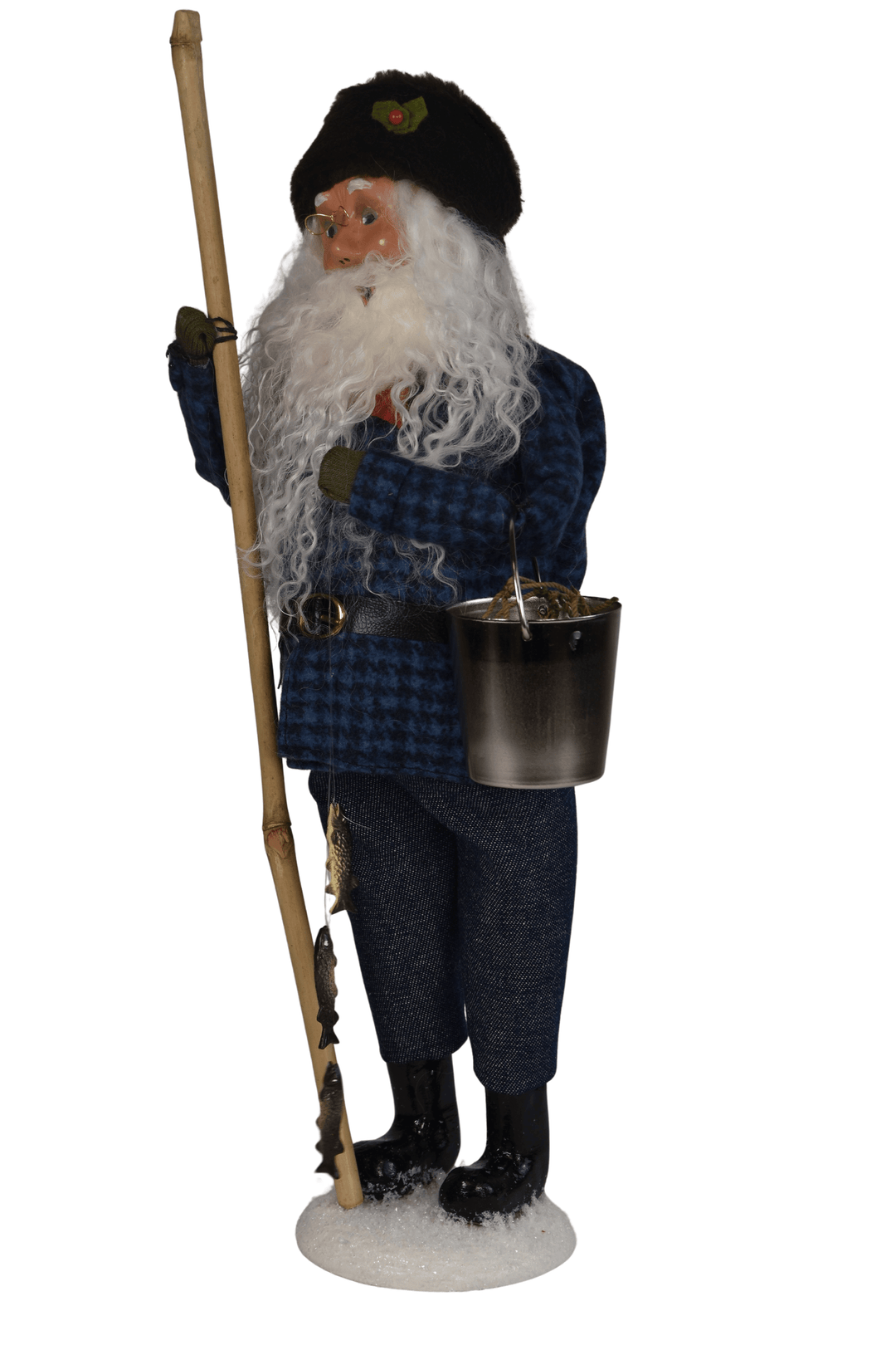 Ice Fishing Santa