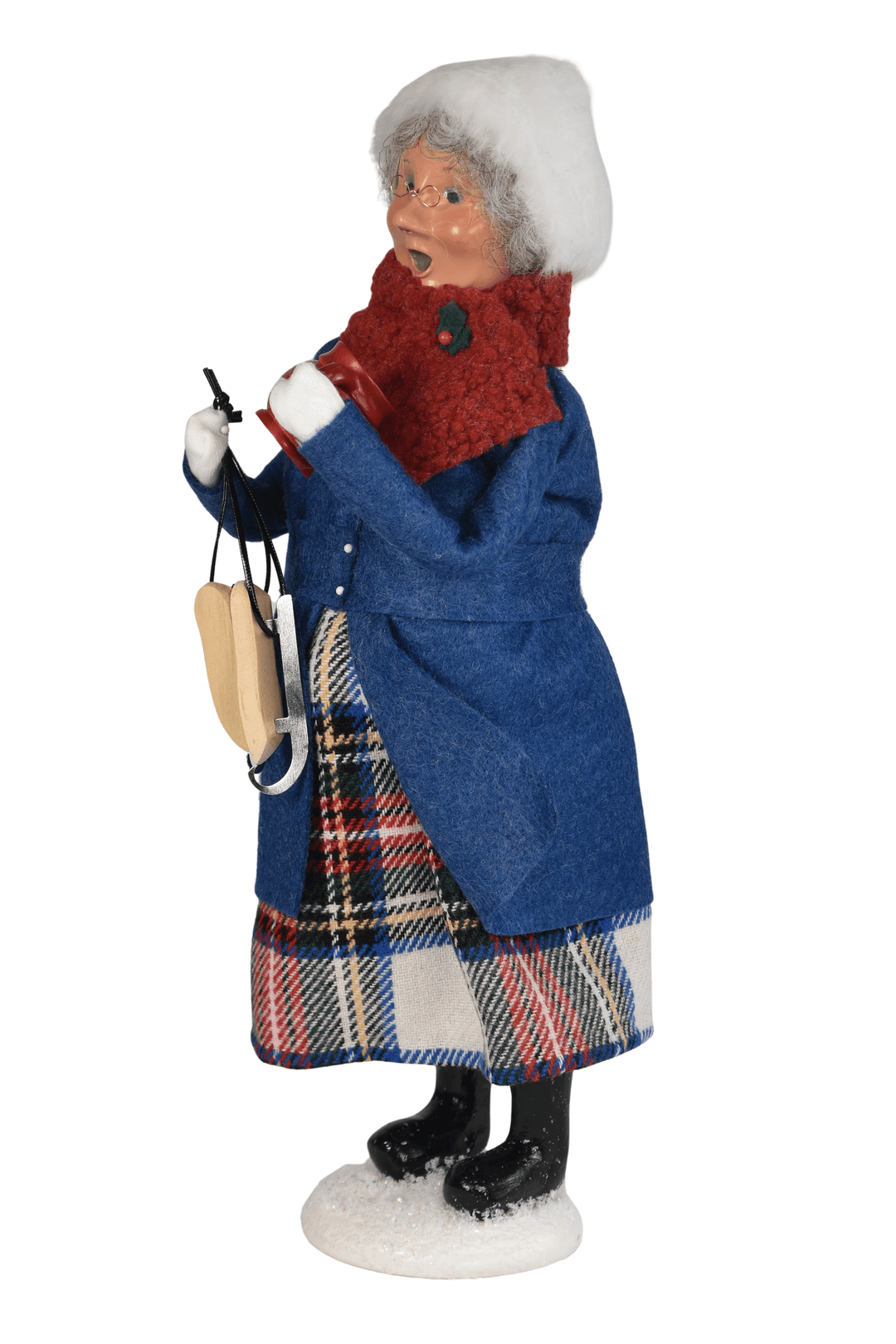 Ice Skating Mrs. Claus