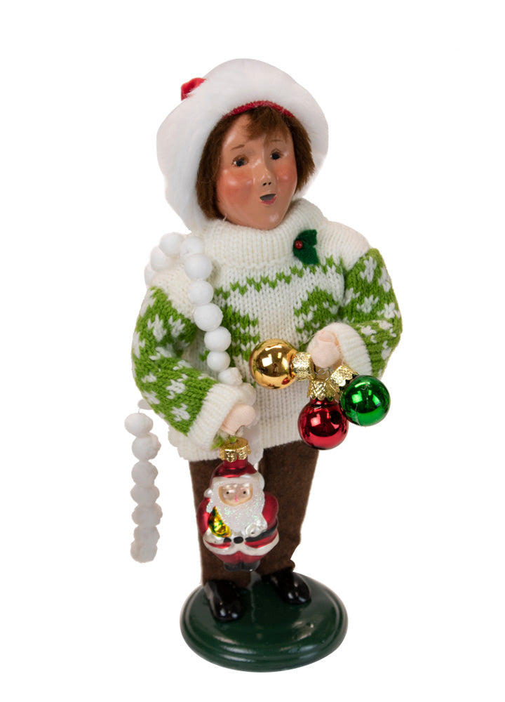 2020  Boy Decorating Tree