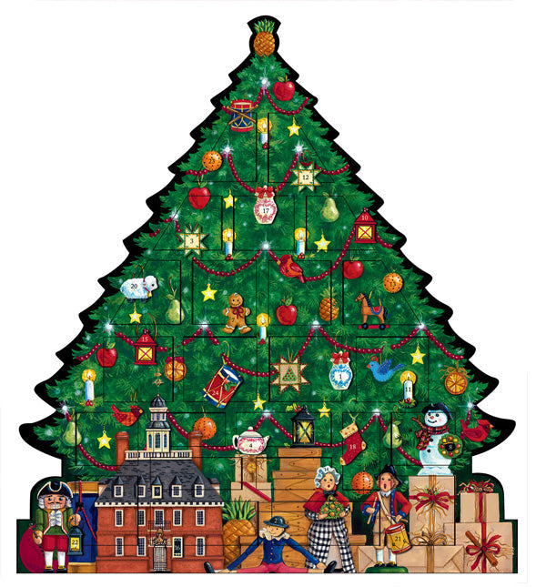 2021  Williamsburg Christmas Tree Advent